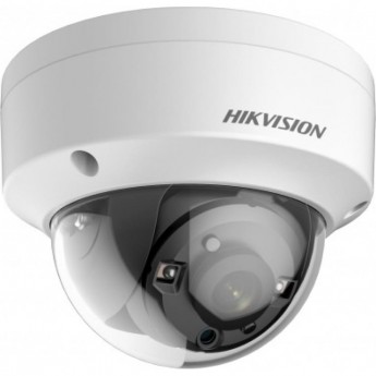 8Мп уличная купольная HD-TVI камера с EXIR-подсветкой до 40м HIKVISION DS-2CE57U8T-VPIT 8Мп уличная купольная HD-TVI камера с EXIR-подсветкой до 40м HIKVISION DS-2CE57U8T-VPIT