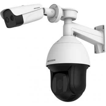 Двухспектральная система слежения на основе обзорной и PTZ камер с ИК-подсветкой до 500м с Deep learning алгоритмом HIKVISION DS-2TX3742-15A/P