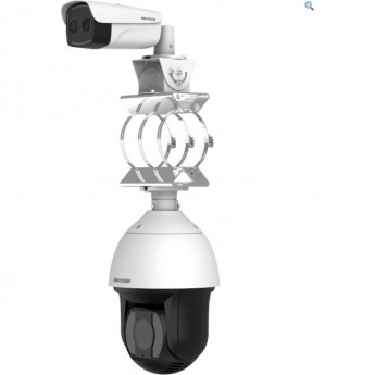 Двухспектральная система слежения на основе обзорной и PTZ камер с ИК-подсветкой до 500м с Deep learning алгоритмом HIKVISION DS-2TX3742-15P/P