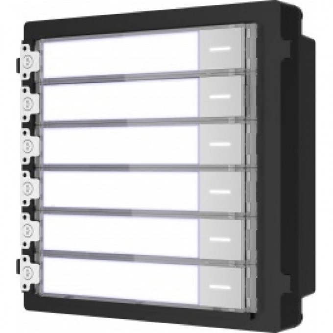 Модуль на 6 абонентов с подсветкой HIKVISION DS-KD-KK